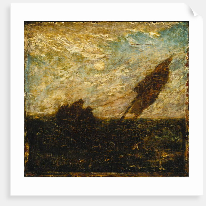 The Waste of Waters is their Field, early 1880s by Albert Pinkham Ryder