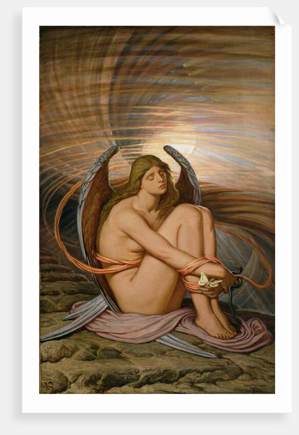 Soul in Bondage, 1891 by Elihu Vedder
