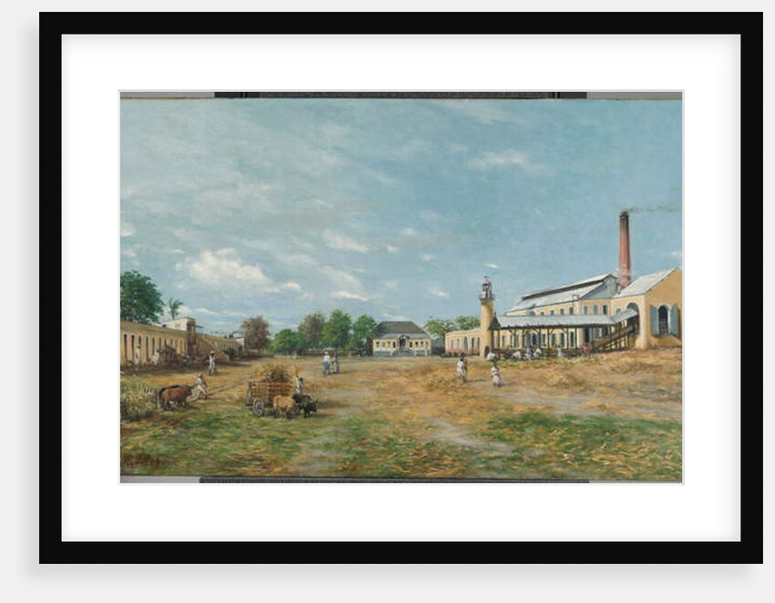 Hacienda La Fortuna, 1885 by Francisco Oller