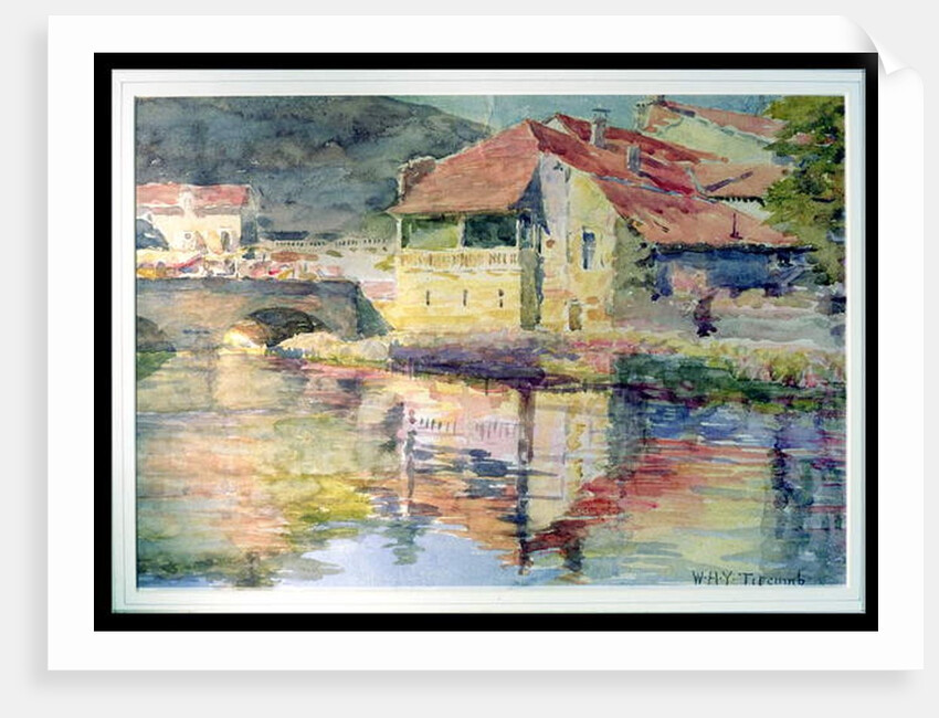 Continental Township on a River by William Holt Yates Titcomb
