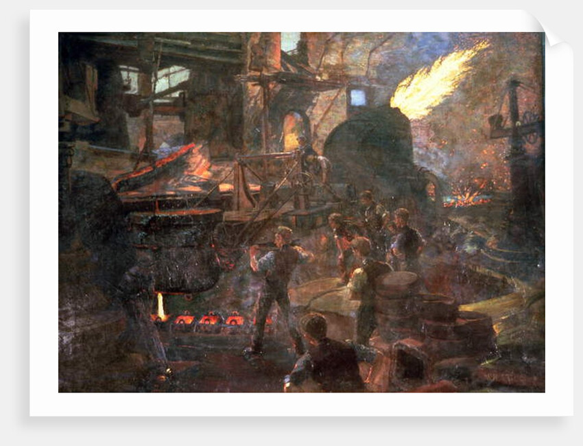 The Wealth of England: the Bessemer Process of Making Steel, 1895 by William Holt Yates Titcomb