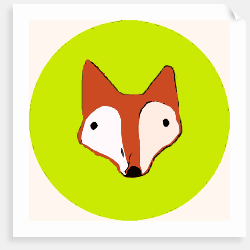 Fox face, 2015 by Sarah Thompson-Engels