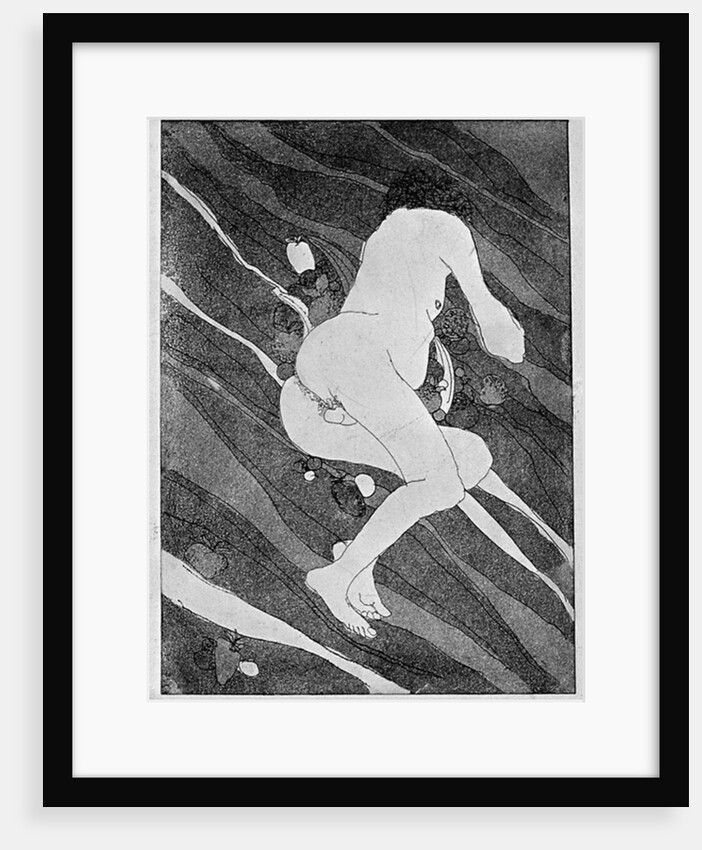 Naked man 1983 by Sarah Thompson-Engels