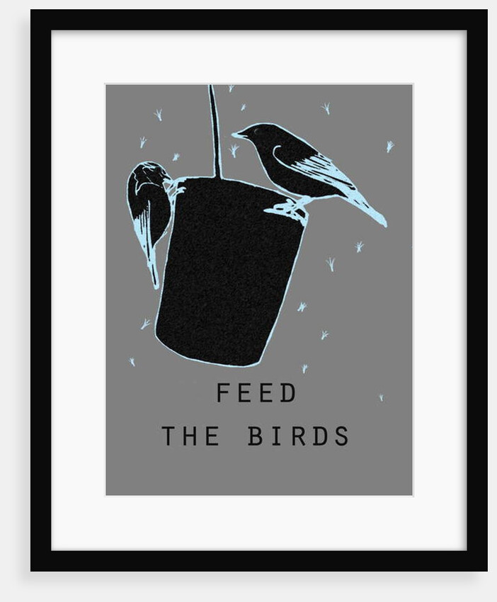 Feed the birds, 2018 by Sarah Thompson-Engels
