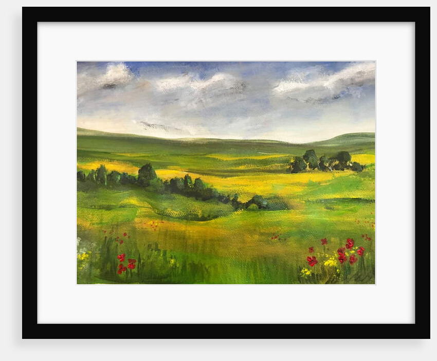 Summer landscape, 2018 by Sarah Thompson-Engels