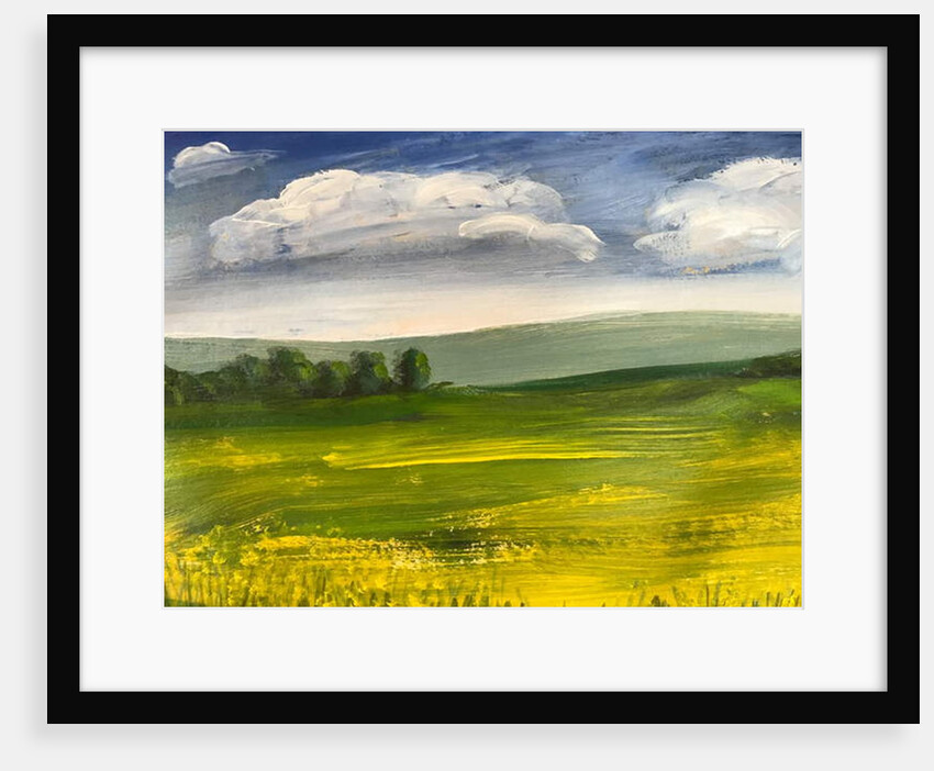 Summer landscape, 2018 by Sarah Thompson-Engels