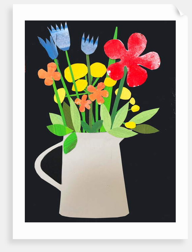 vase with flowers, 2019 by Sarah Thompson-Engels