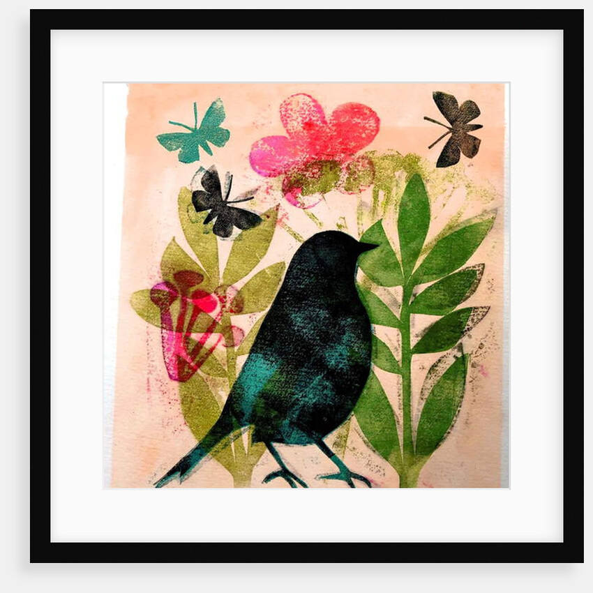 Bird and butterfly,2019 by Sarah Thompson-Engels