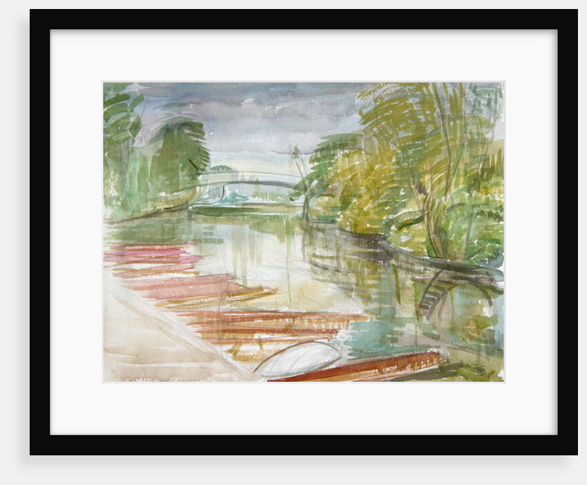 Punts on the Cherwell by Erin Townsend