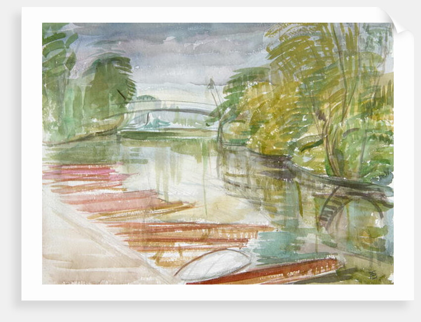 Punts on the Cherwell by Erin Townsend