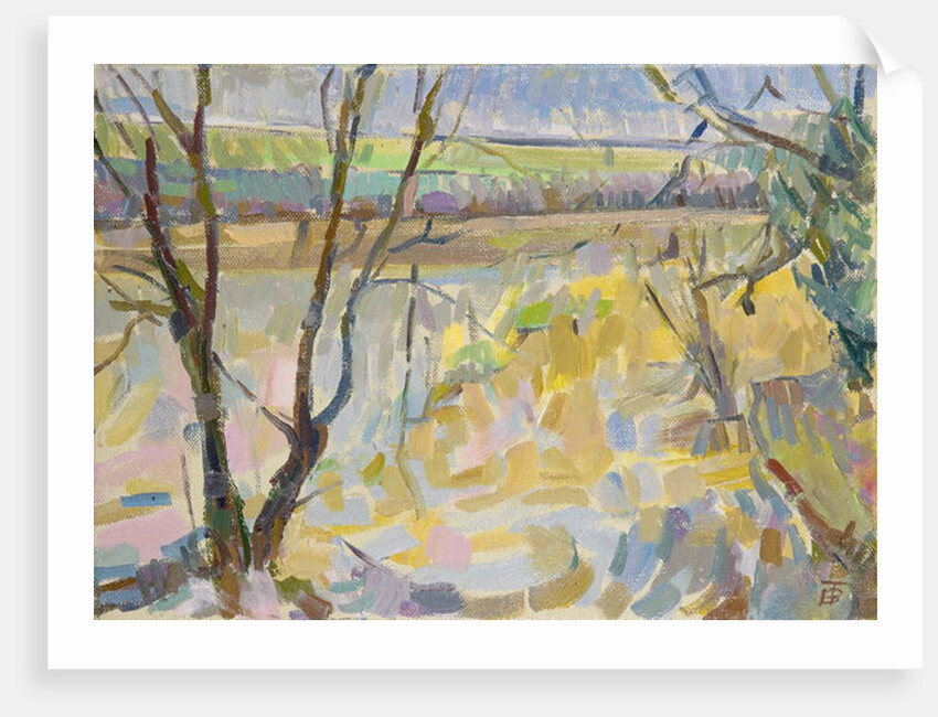 The Flooded Cherwell from Rousham II by Erin Townsend