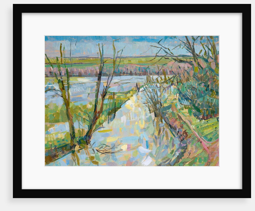 The Cherwell from Rousham I by Erin Townsend