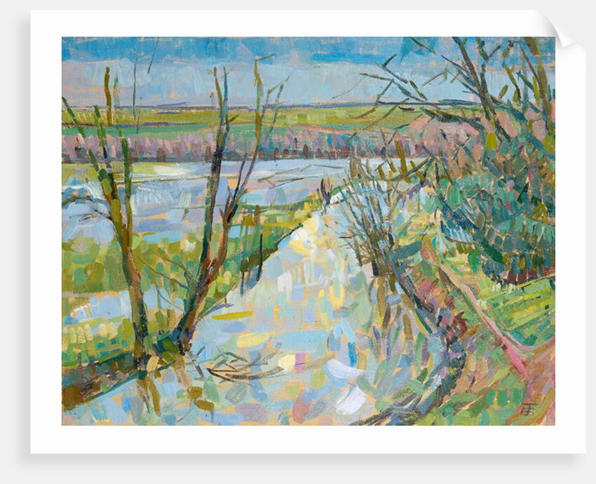 The Cherwell from Rousham I by Erin Townsend