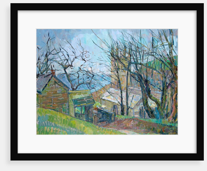 Reverend Hawker's Church at Morwenstow by Erin Townsend