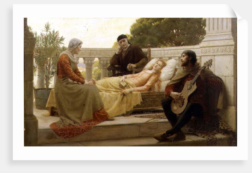 How Liza Loved the King, 1890 by Edmund Blair Leighton