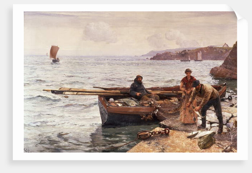 Crabber's Bait by Charles Napier Hemy