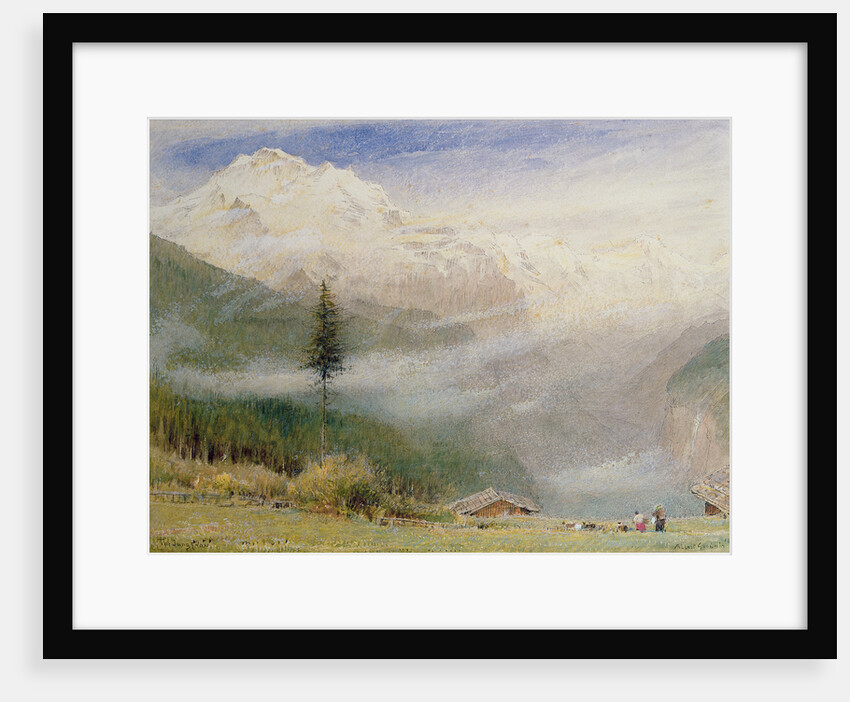 Jungfrau, 1913 by Albert Goodwin