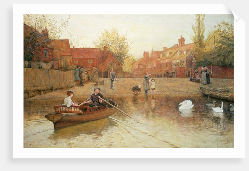 Marlow Ferry by Frederick Walker