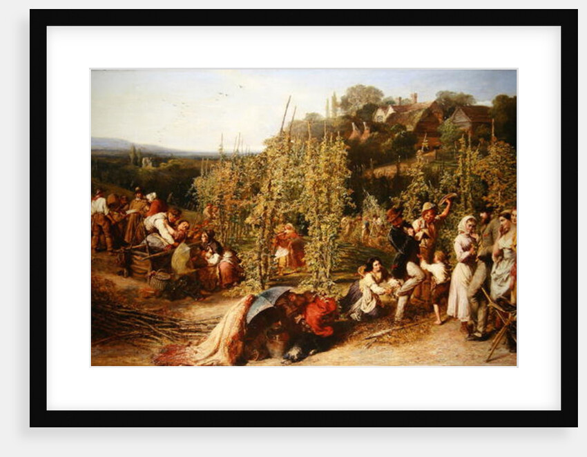 Life in the Hop Garden, 1859 by Phoebus Levin