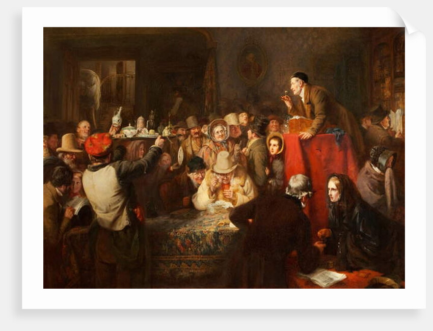 The Last Day of the Sale by George Bernard O'Neill