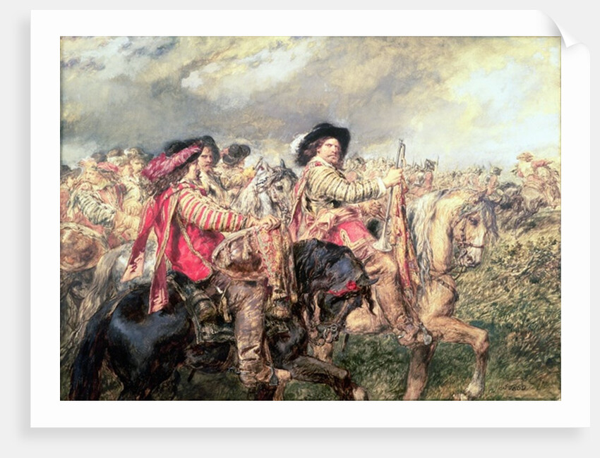 After the Battle of Naseby in 1645, 1860 by John Gilbert
