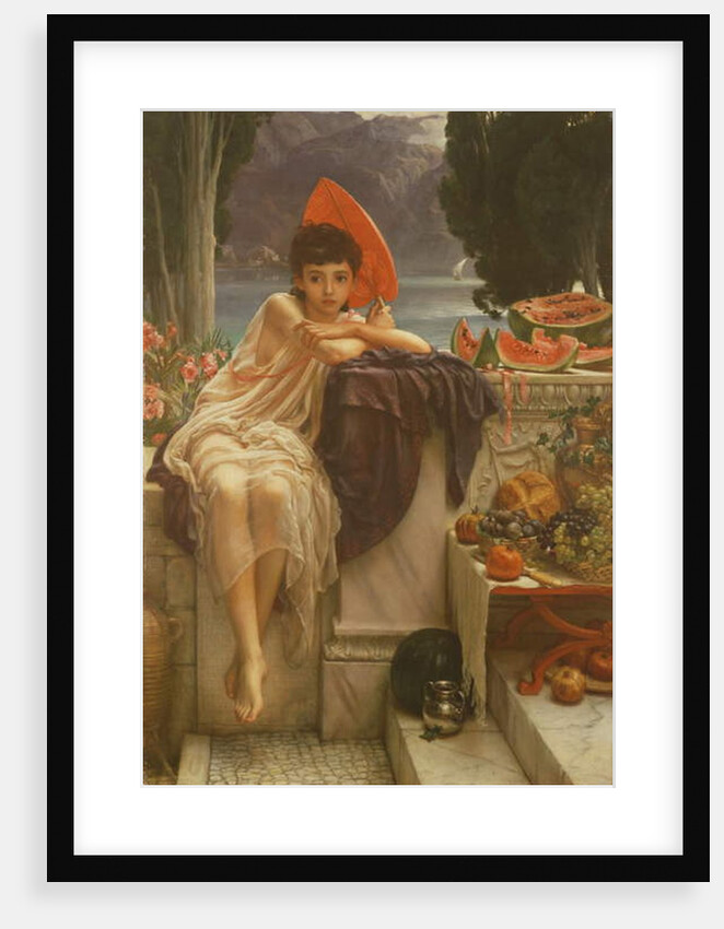 On the Temple Steps, 1889 by Edward John Poynter