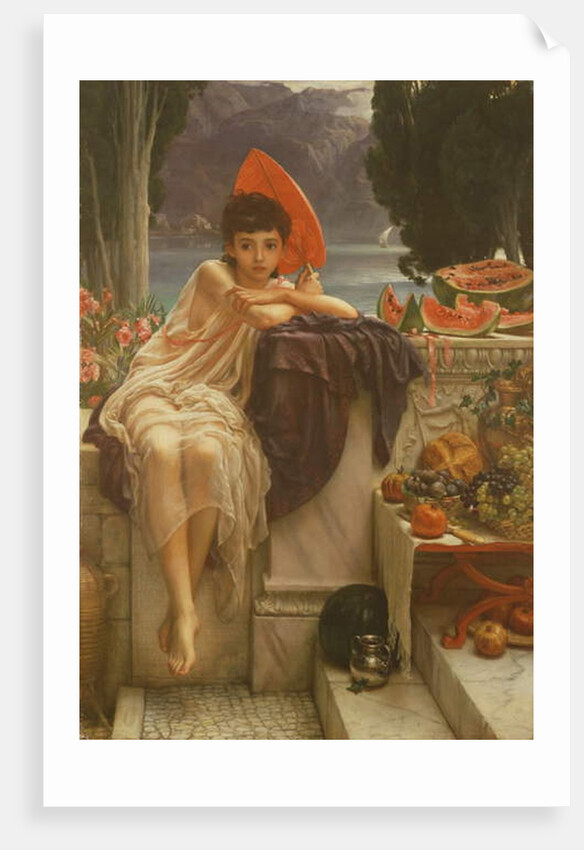 On the Temple Steps, 1889 by Edward John Poynter