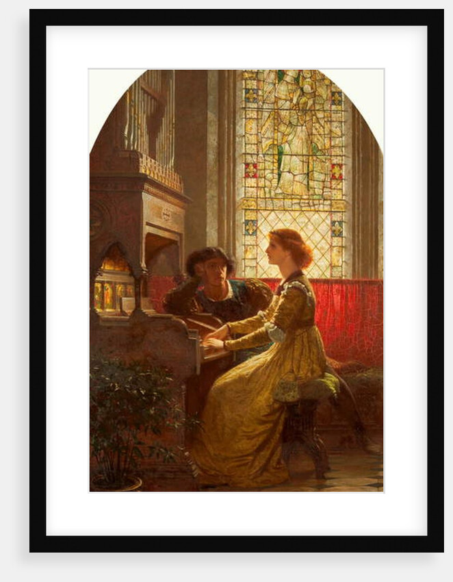 Harmony, 1879 by Frank Dicksee