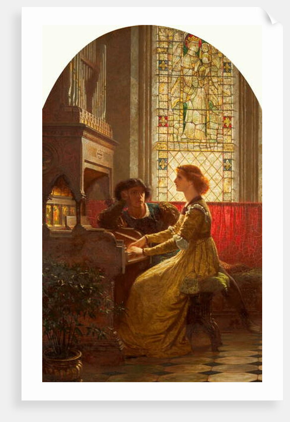 Harmony, 1879 by Frank Dicksee