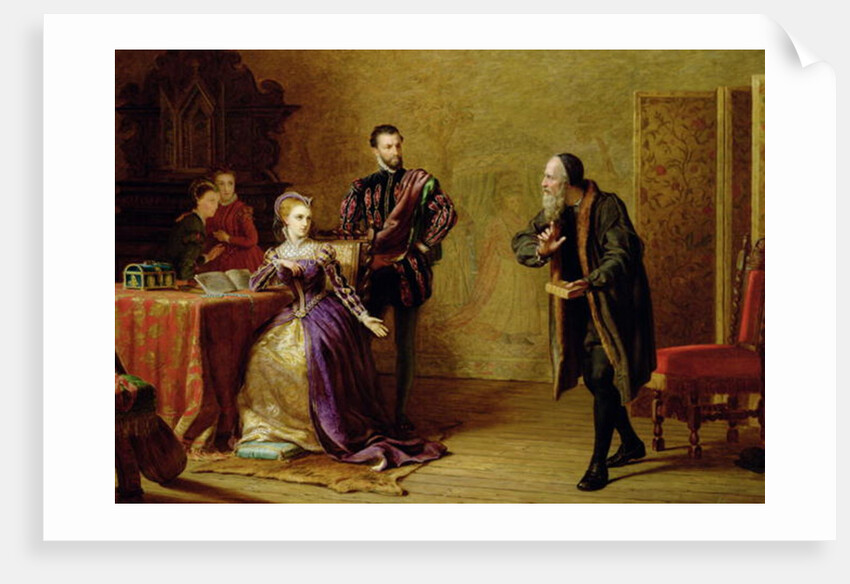 Mary, Queen of Scots and John Knox by Samuel Sidley