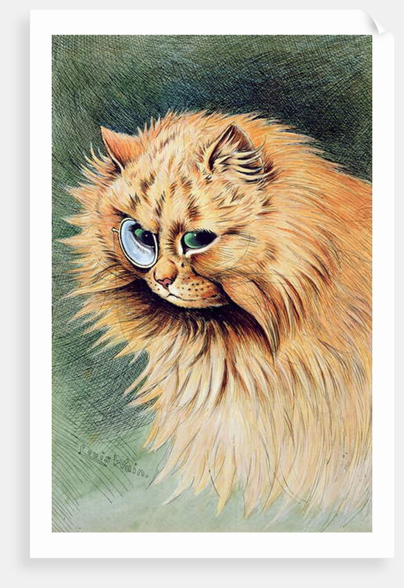 The Monocle by Louis Wain
