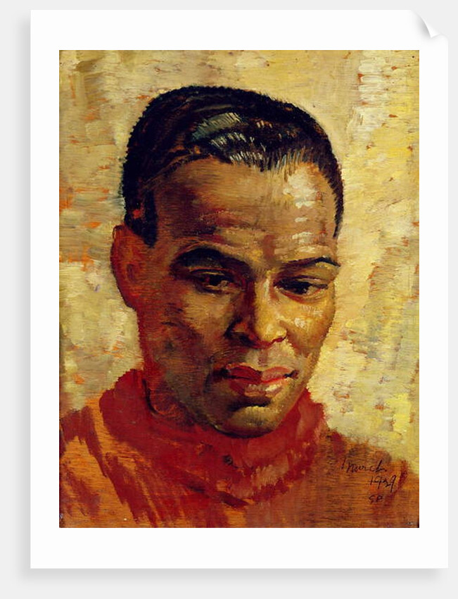 Portrait of a Man, possibly Henry Thomas, 1929 by Glyn Warren Philpot