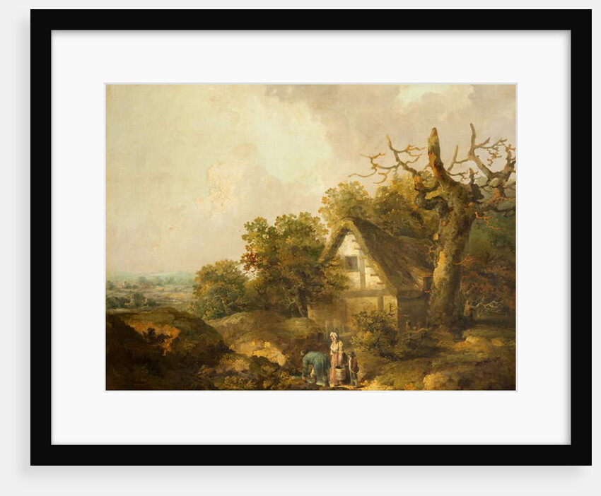 A Rustic Cottage by George Morland