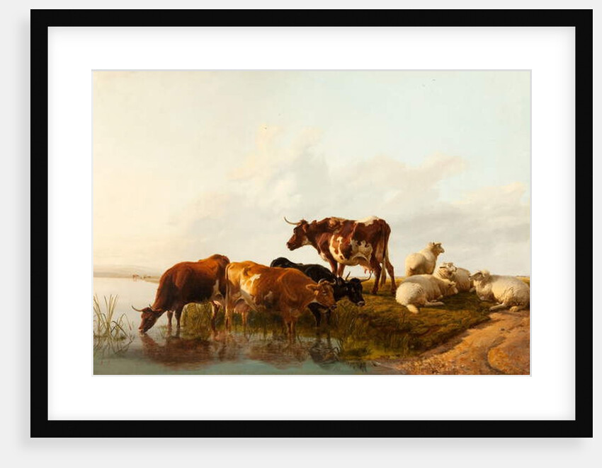 A Summer Afternoon, 1861 by Thomas Sidney Cooper