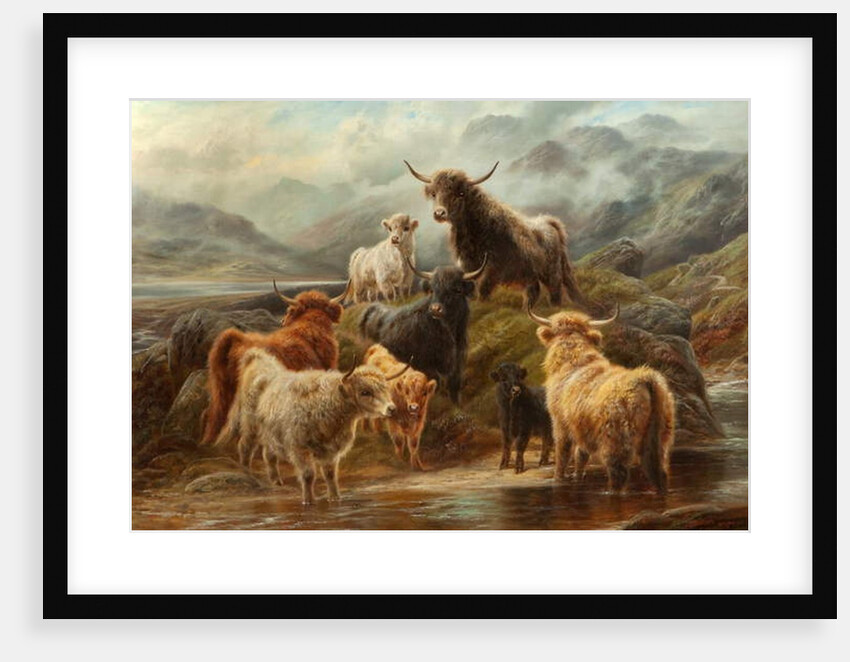 Highland Cattle, 1894 by Robert Watson