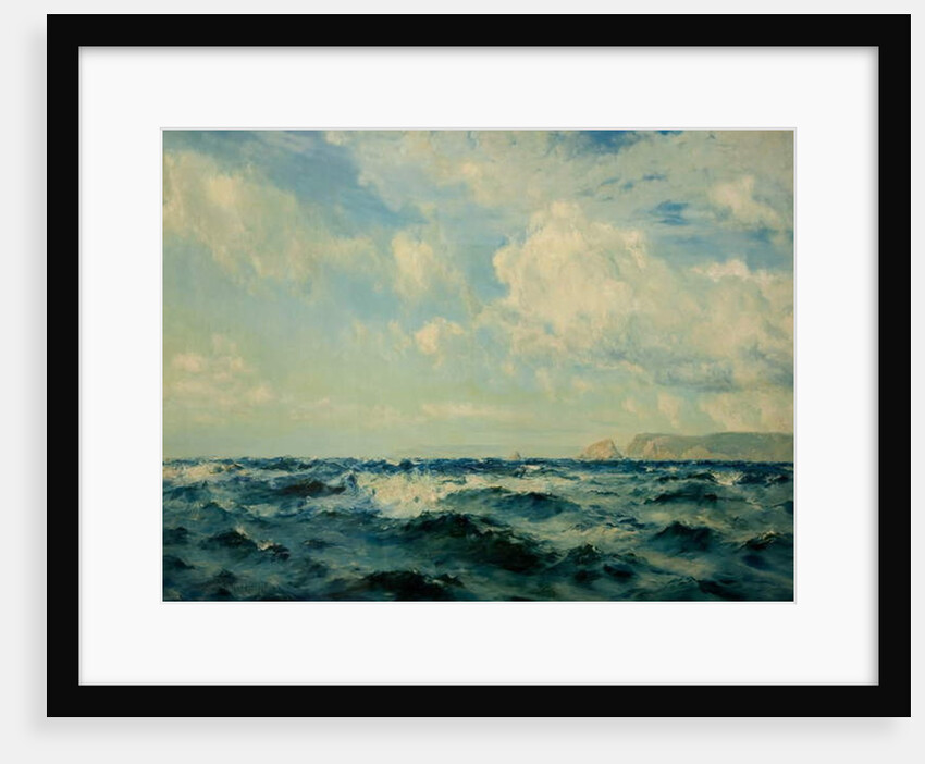 A Breezy Day off the Isle of Wight, 1890 by Henry Moore