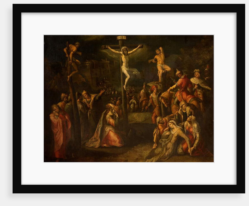 The Crucifixion, 1550-1700 by School Flemish