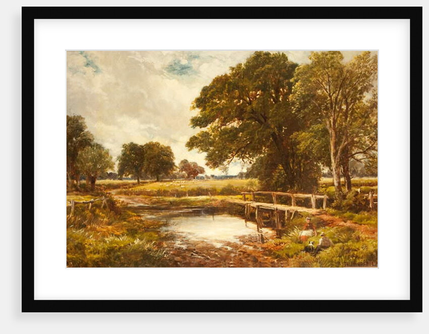 A Hampshire Ford, 1891 by Edmund Morison Wimperis