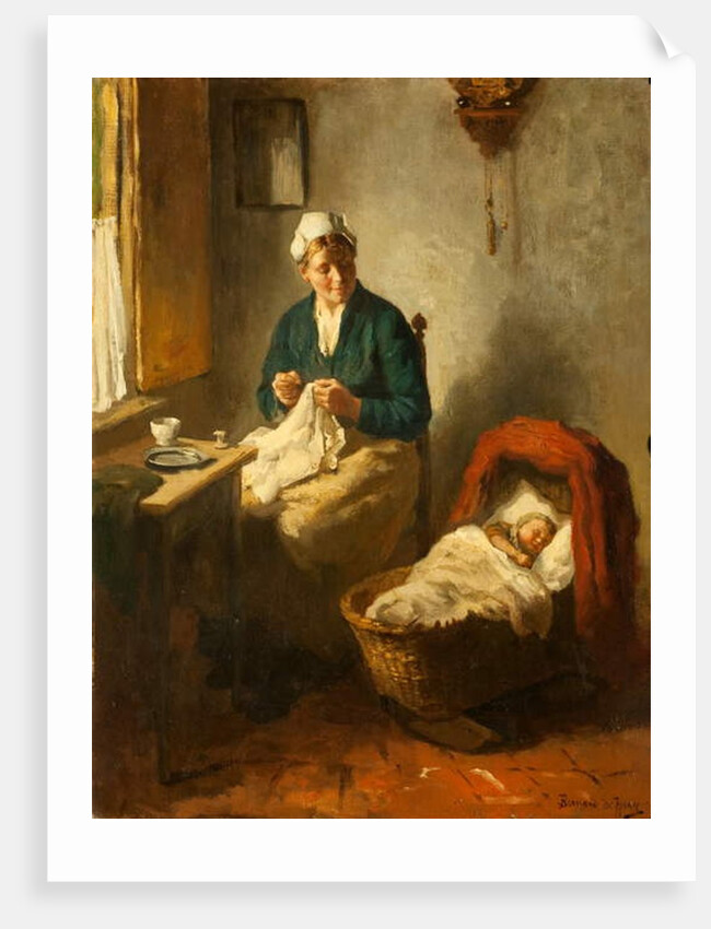 A Dutch Interior by Bernard de Hoog
