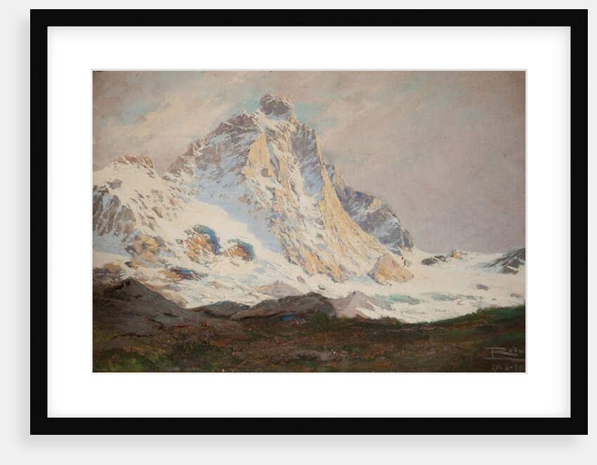 The Matterhorn, 1910 by Leonardo Roda