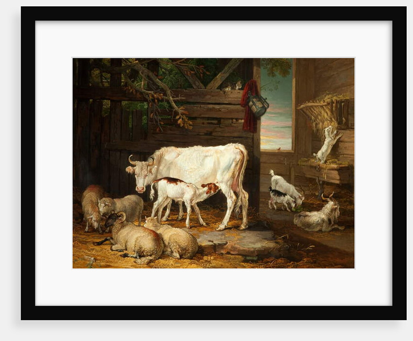 Interior of a Stable, 1810 by James Ward