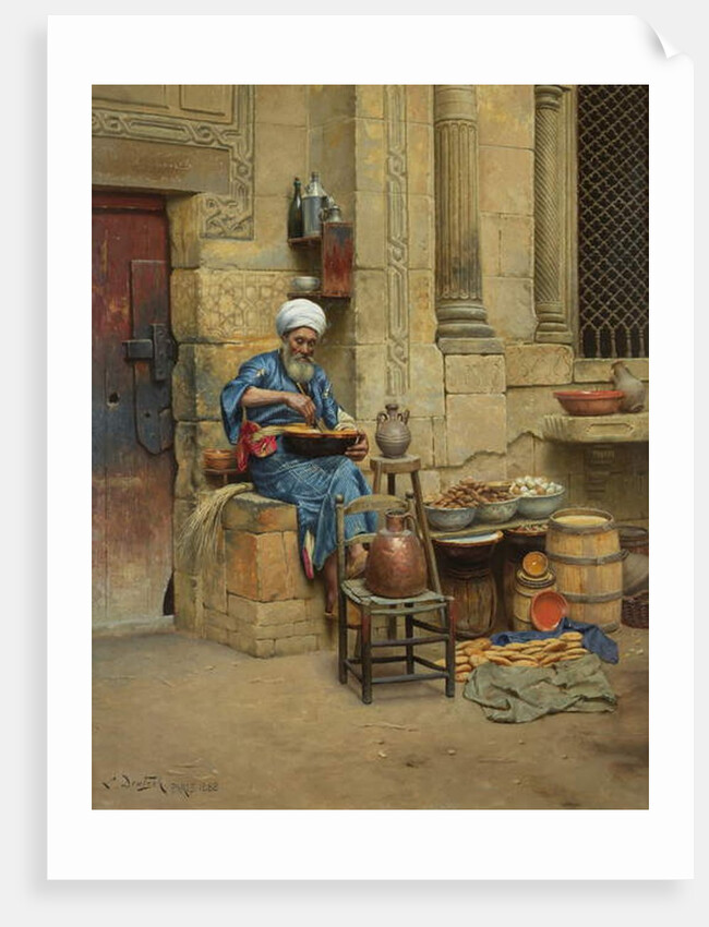 Street Merchant, 1888 by Ludwig Deutsch