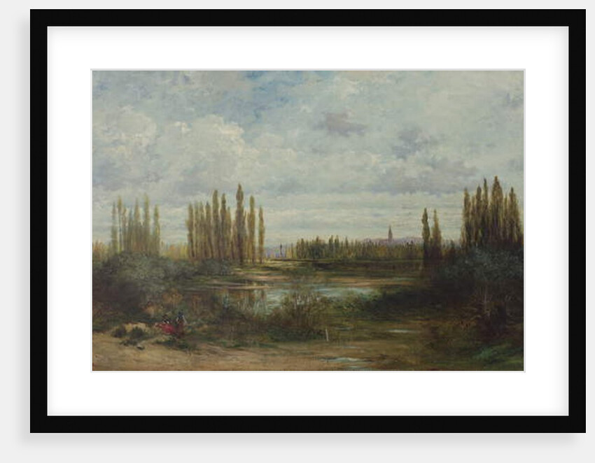 Ponds near Strasbourg by Gustave Dore