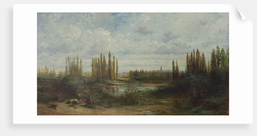 Ponds near Strasbourg by Gustave Dore