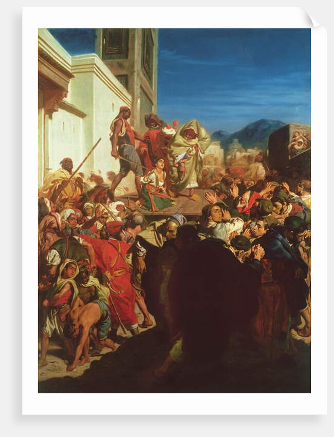 Execution of a Jewess in Tangiers, 1860 by Alfred Dehodencq
