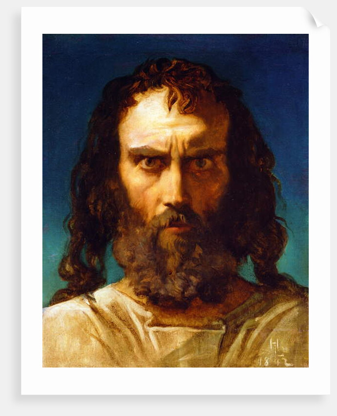 A Saint, 1842 by Henri Lehmann