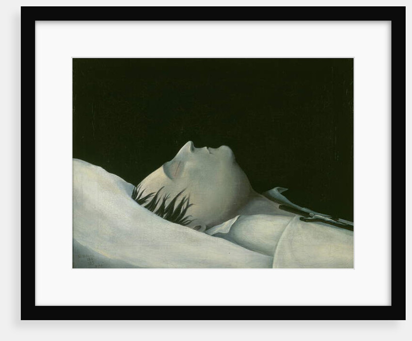 Napoleon on his Deathbed on St Helena, 1821 by Denzil O. Ibbetson