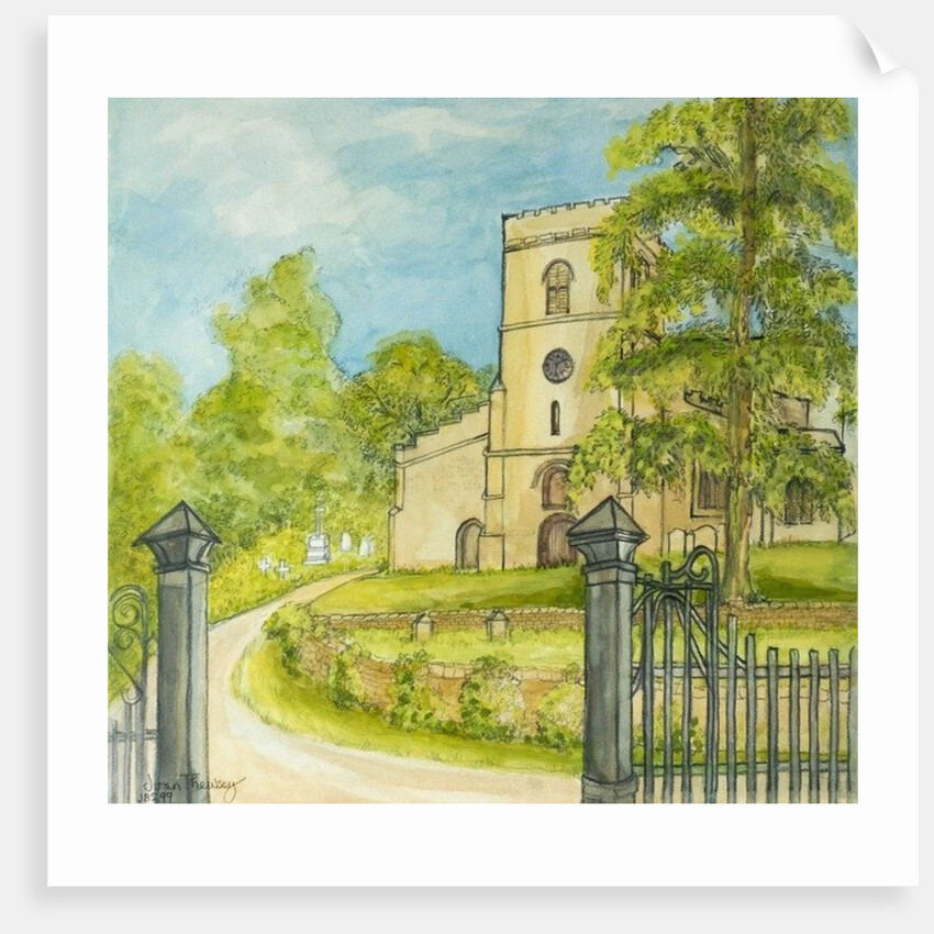 Moulton Church, 2010 by Joan Thewsey