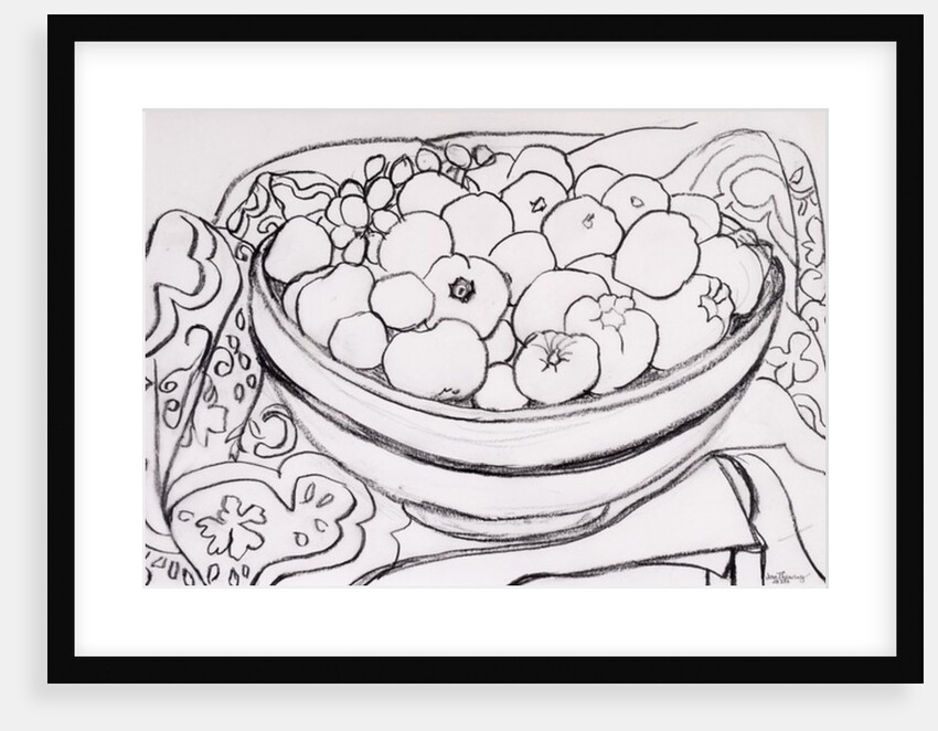 Quince in a Large Bowl, 2000 by Joan Thewsey