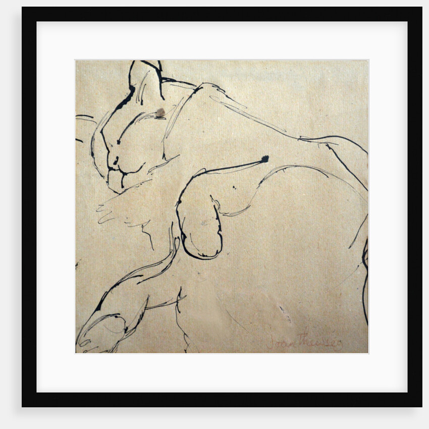 Cat, 'Mouser', 1980 by Joan Thewsey